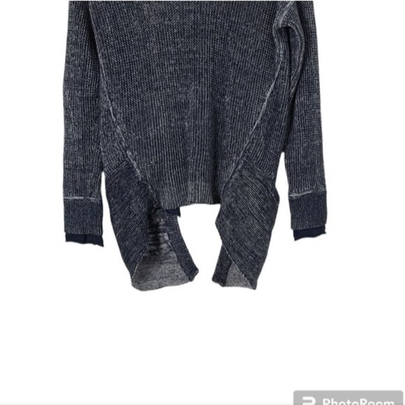 Lululemon Vestigan Blue Cashmere Blend Knitted Cardigan Womens Size 4 - Picture 13 of 16